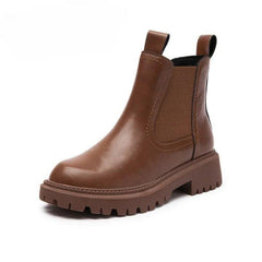 Chelsea Retro Leather Boots