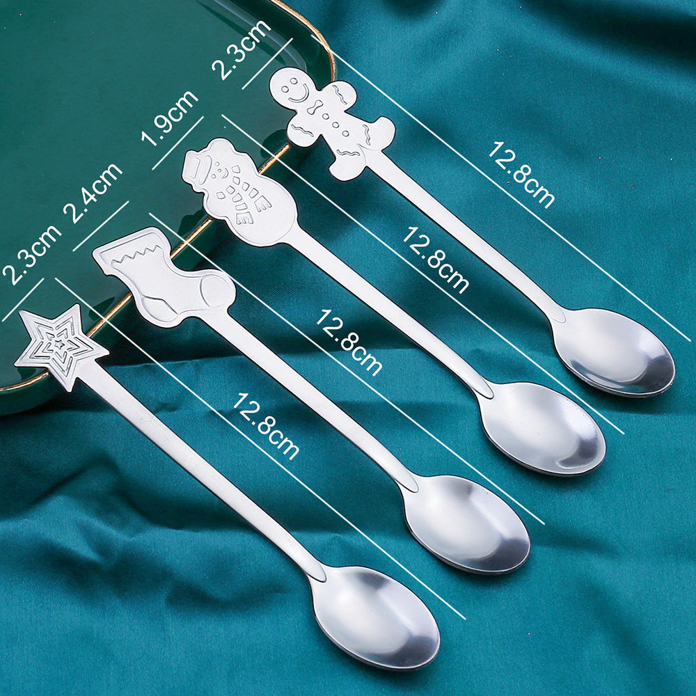 Christmas Tea Spoon Sets Gift