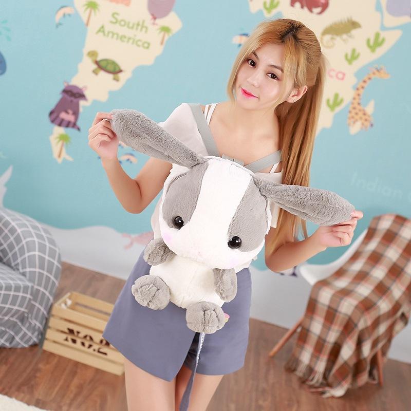 Cute Plush Bunny Backpack