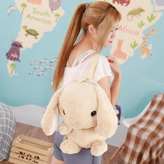 Cute Plush Bunny Backpack