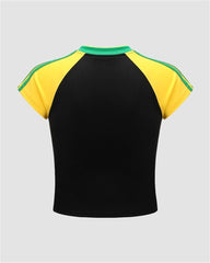 Jamaica Raglan Sporty Top