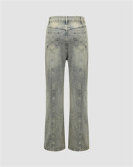 Crossings Vintage Pattern Jeans