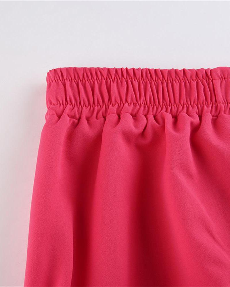 Fiesta Statement Ruched Coord Pants