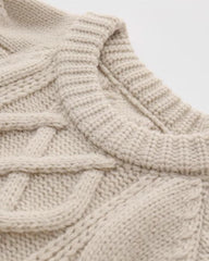 Twist Pullover Oversized Sweater