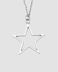 Silver Star Necklace