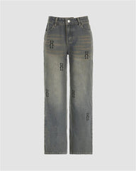 Hackman Oversized Denim Jeans