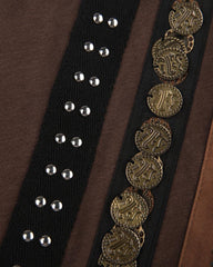 Exotic Coins And Fringes Tube Top
