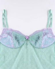 Fairy Rosebud Mesh Cami Top