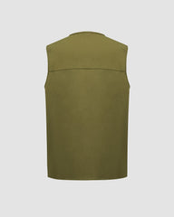 Lunar Oasis Puffer Vest with Pockets