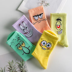 Lovely Cotton Smile Socks 5-Pair Pack