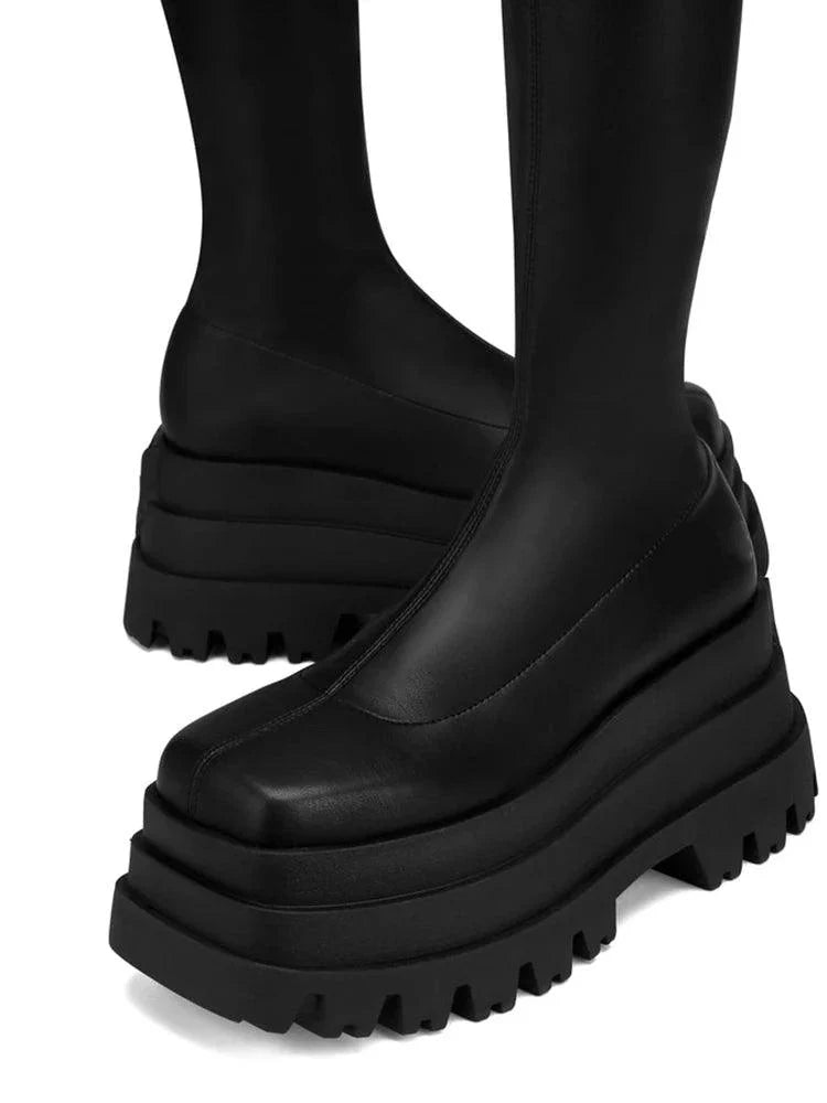 Gothic Punk Ankle Boots