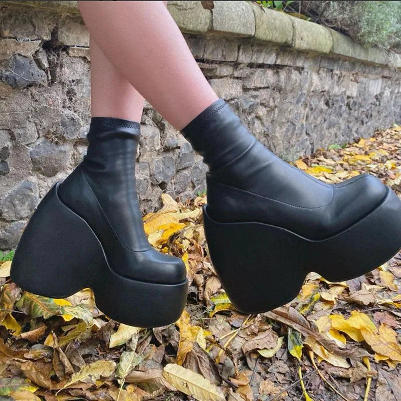 High Heels Ankle Boots