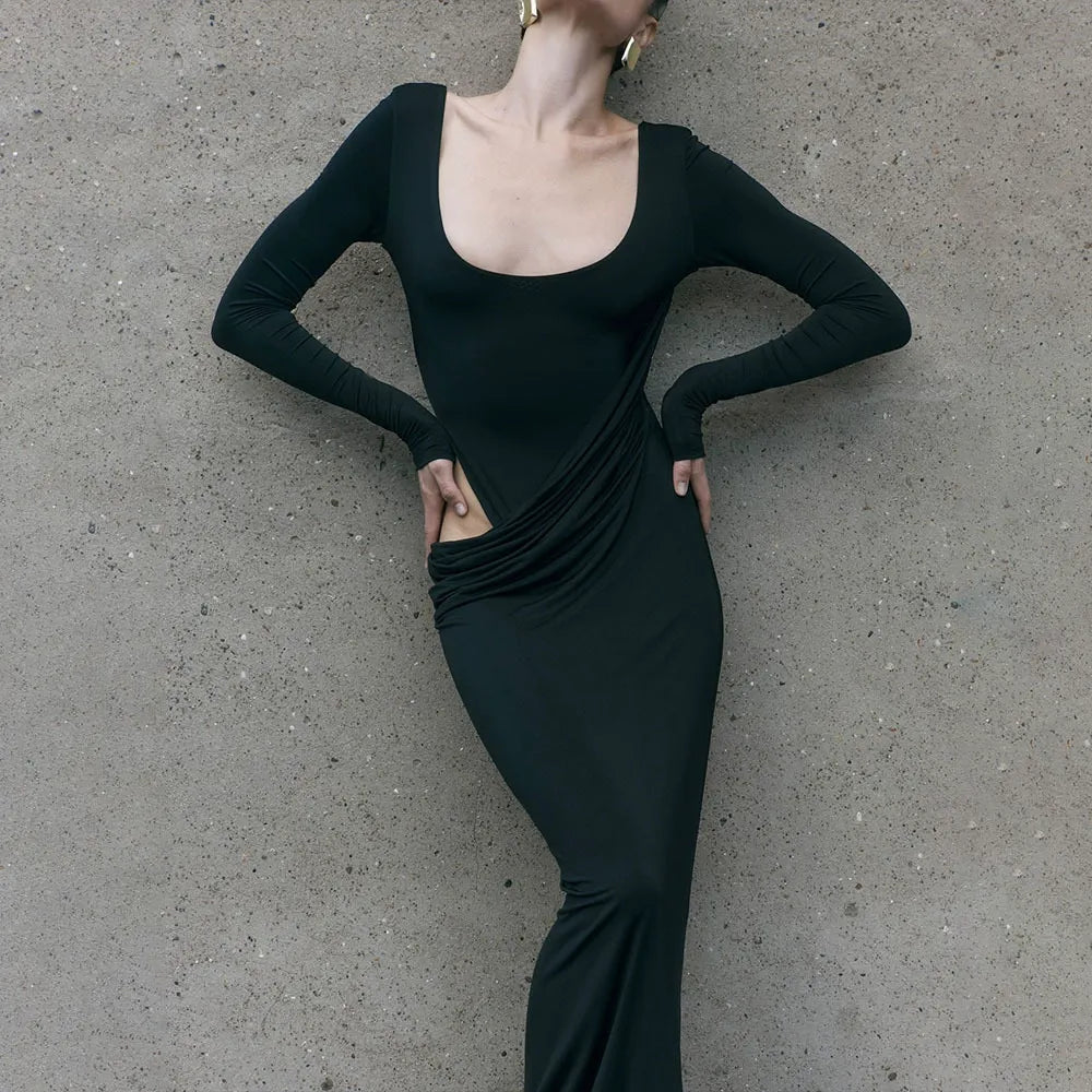 Hip-Hugging Dress