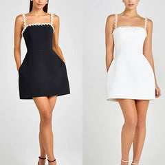 Beaded Halter Dress