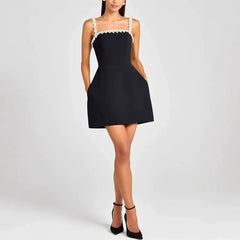 Beaded Halter Dress