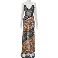 Lace Deep V Bandeau Fish Tail Dress
