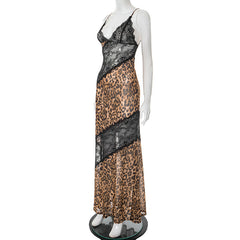 Lace Deep V Bandeau Fish Tail Dress