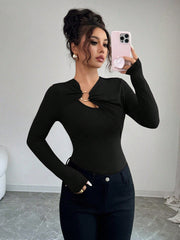 Asymmetrical Cut-Out Top