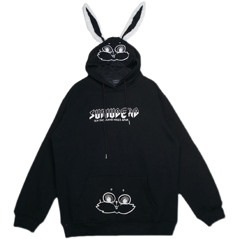 Kawaii Bunny Couple Hoodie