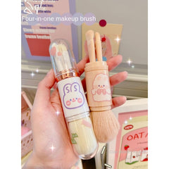 Kawaii Bunny Makeup Brushes Set 4 Colors