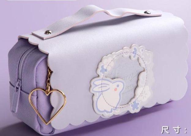 Sakura PU Leather  Pencil Case