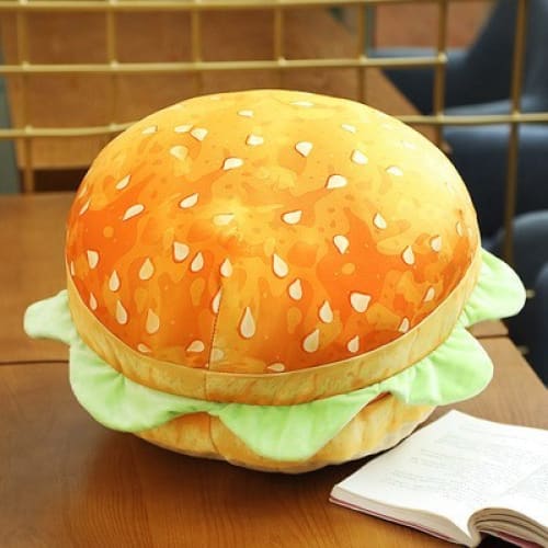 Kawaii Hamburger Cute Plushie Cushion