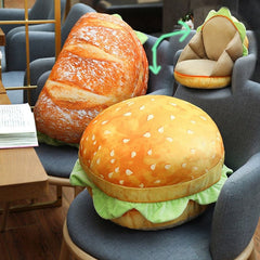 Kawaii Hamburger Cute Plushie Cushion