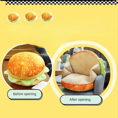 Kawaii Hamburger Cute Plushie Cushion