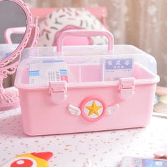 Cute Kawaii Sakura Storage Box