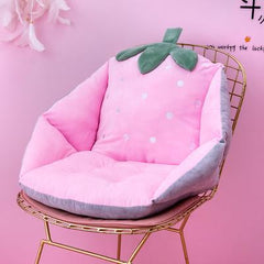 Kawaii Strawberry Pineapple Cactus Hamster Plush Seater