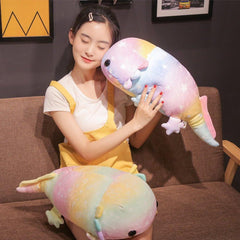 Galaxy Axolotl Plushie Gift