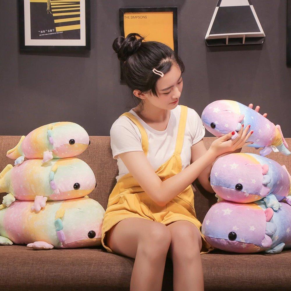 Galaxy Axolotl Plushie Gift