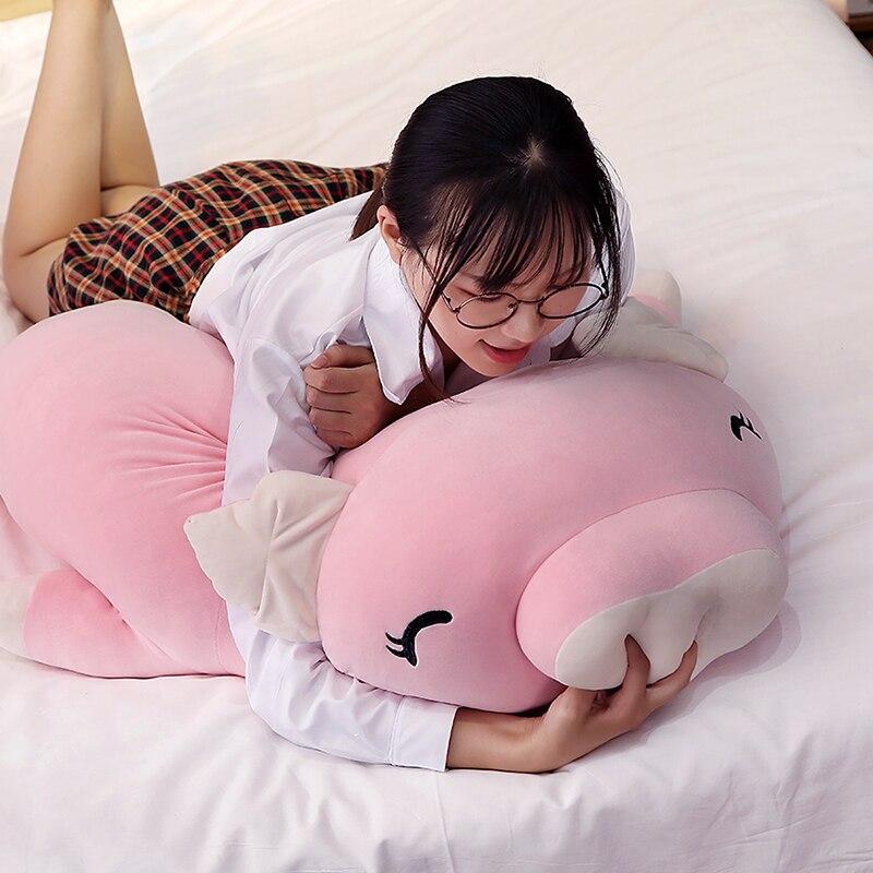 Kawaii Pink Pig Pillow