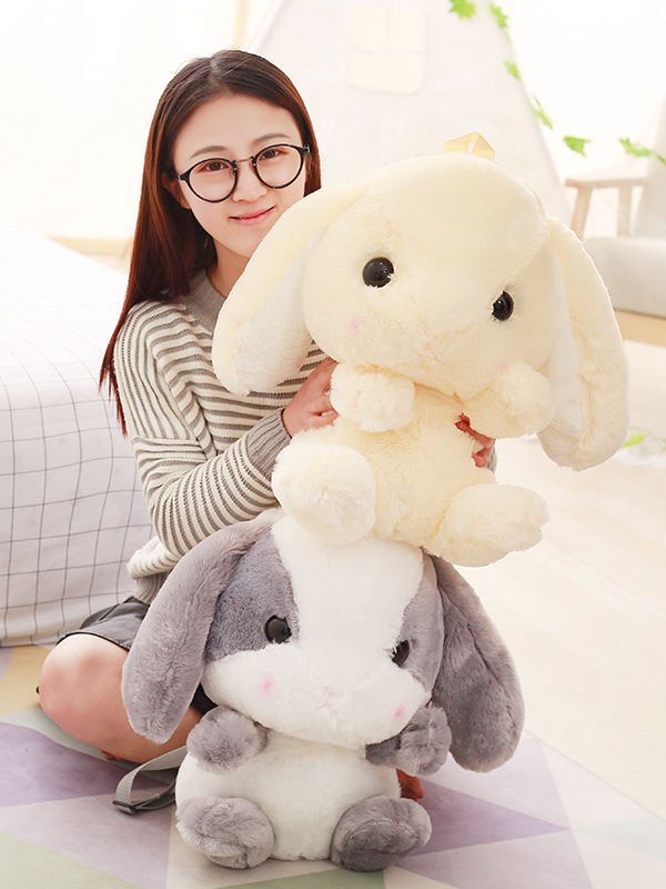 Kawaii Plush Bunny Backpack