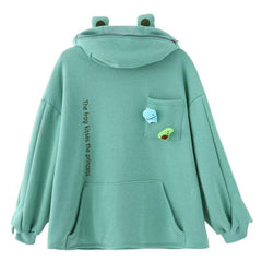 THE FROG KISSES THE PRINCESS Hoodie