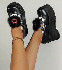 Nightfall Mary Jane Wedges