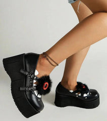 Nightfall Mary Jane Wedges