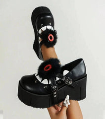 Nightfall Mary Jane Wedges