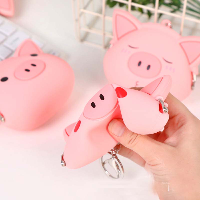 Kawaii Pink Pig Soft Wallet