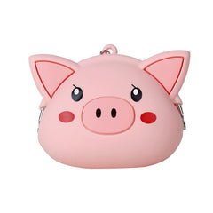 Kawaii Pink Pig Soft Wallet