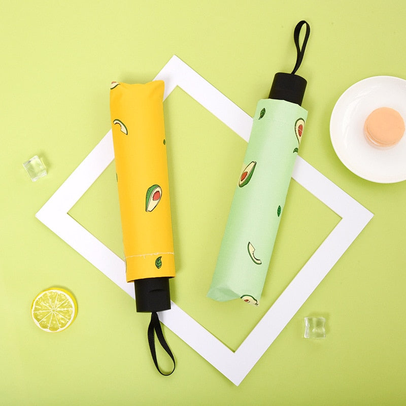 Avocado Creative Folding Umbrella