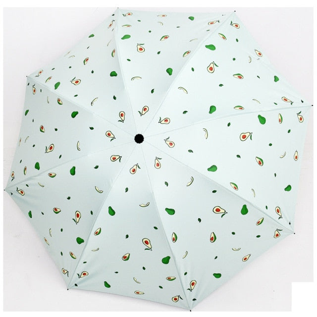 Avocado Creative Folding Umbrella