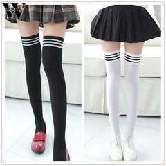 Thigh High Over Knee Socks