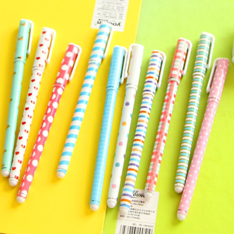 Colorful Gel Pen Cute School Supplies Stationery