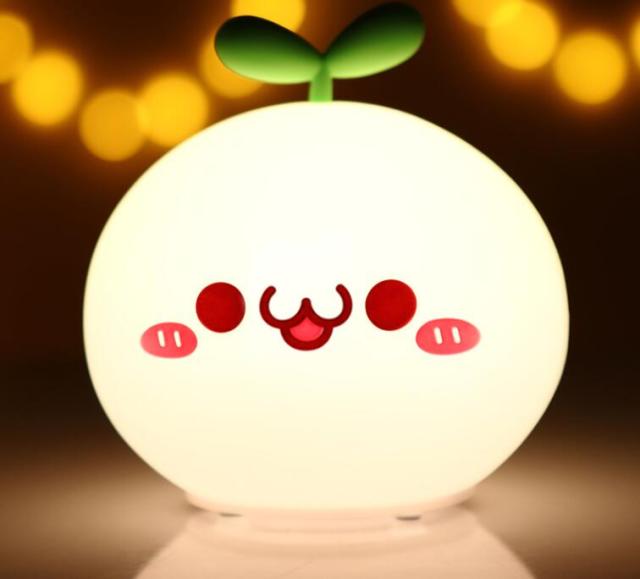 Cute Night Soft Silicon Light Lamp