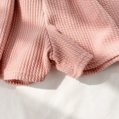 Summer Pink Three Pcs Sets Outfits