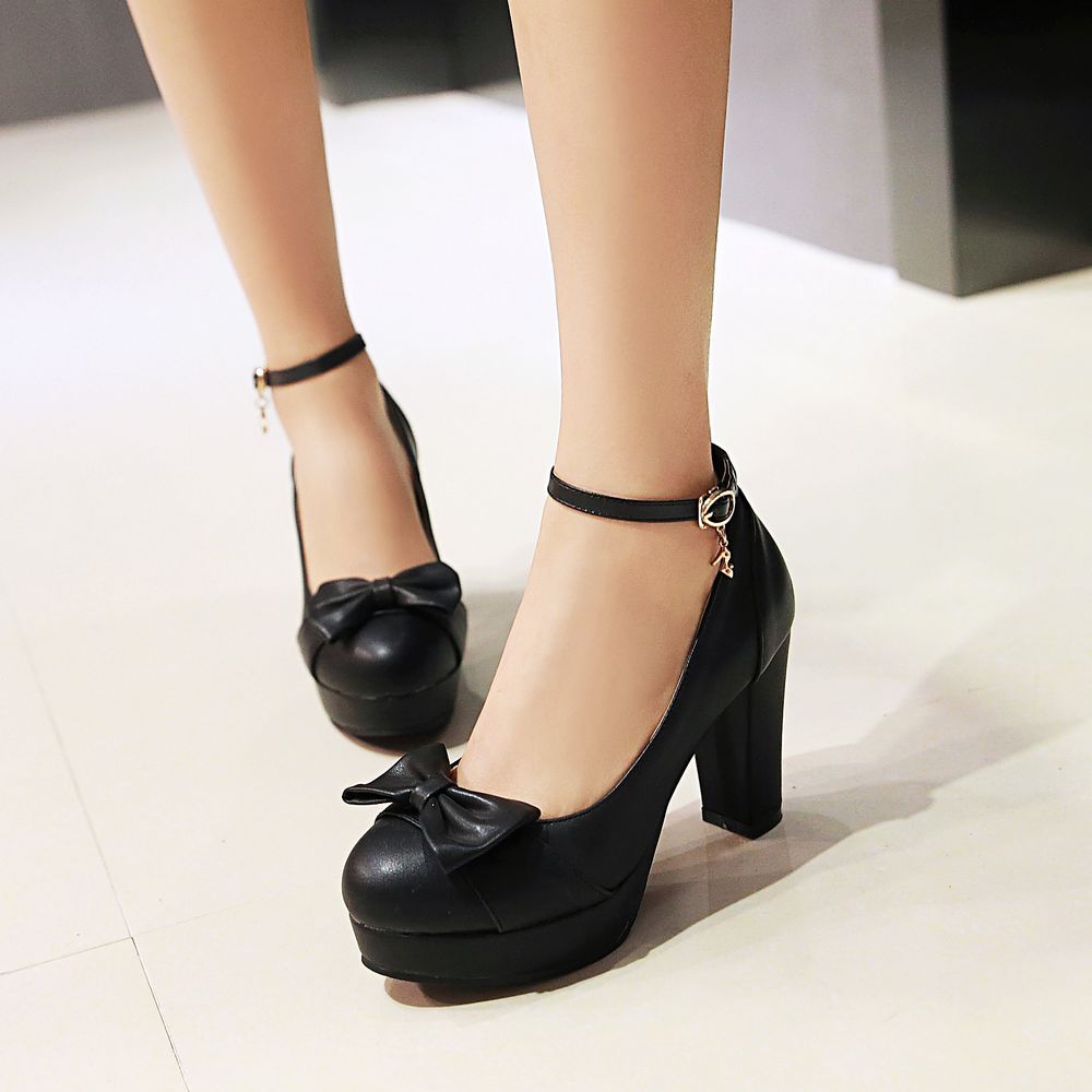 Sweet Bow High Heels Shoes High Heel