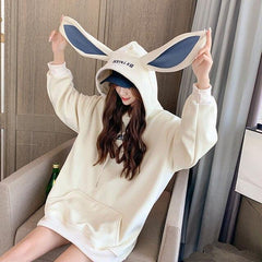 Big Ear Soft Bunny Hoodie