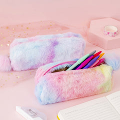 Kawaii Creative Gradient Color Pencil Case