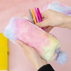 Kawaii Creative Gradient Color Pencil Case